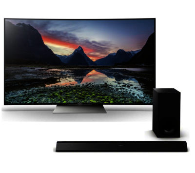 65 Sony KD65SD8505BU 4K Ultra HD HDR Curved LED TV & Wireless Sound Bar Bundle 65 Sony KD65SD8505BU 4K Ultra HD HDR Curved LED TV & Wireless Sound Bar Bundle